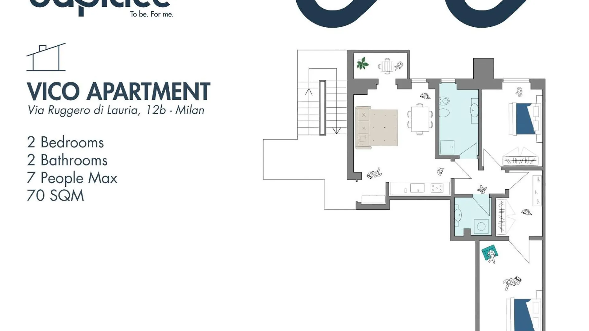 Daplace - Vico Apartment Mailand